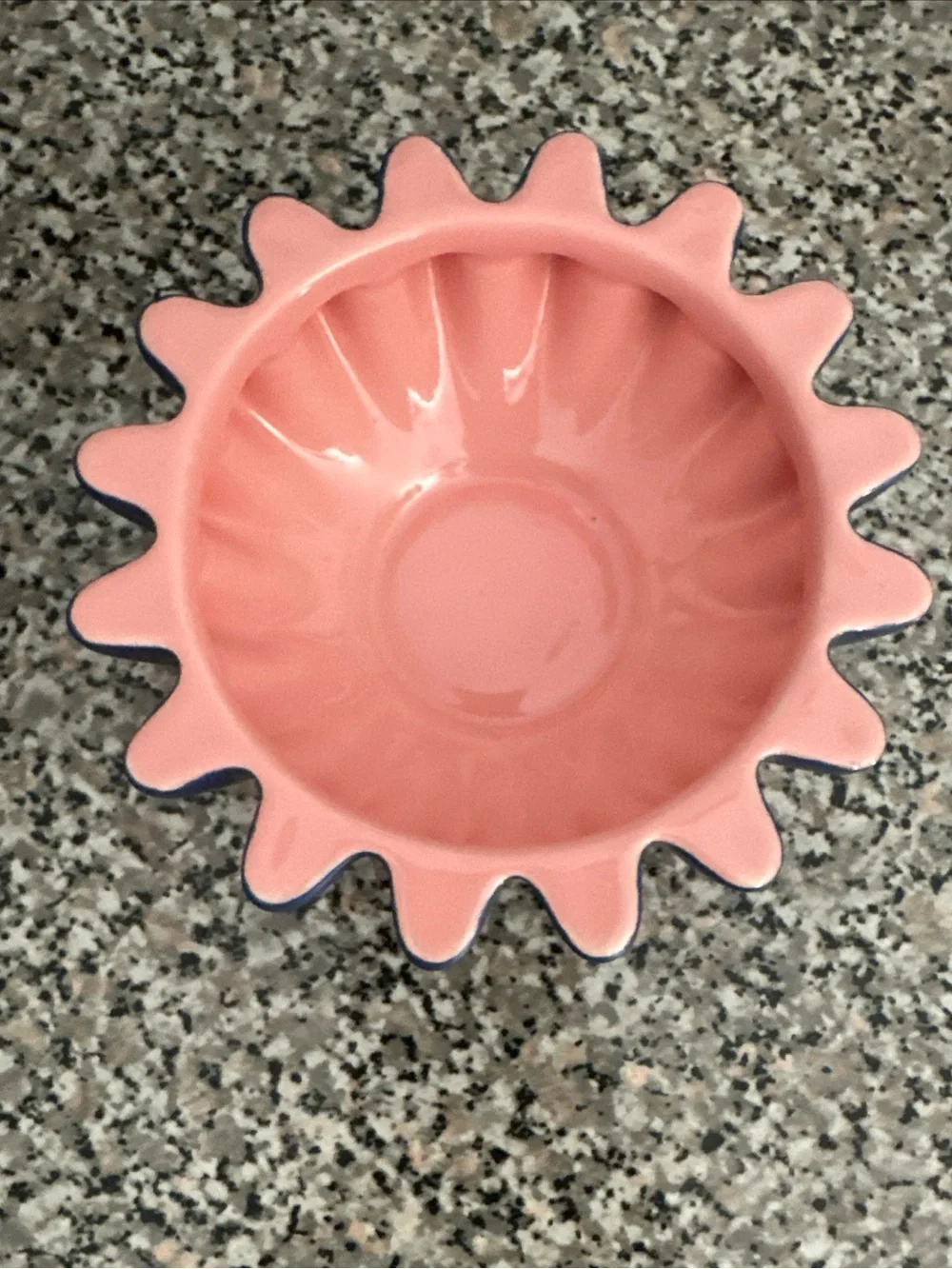 Anthropologie Freya Ceramic Trinket Shell Inspired Dish With Lid Purple
